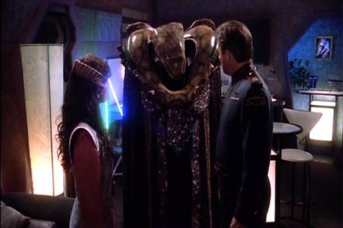 Sheridan, Kosh, and Delenn Sheridan, Kosh, and Delenn