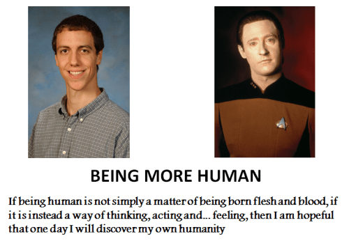 All those processors, and he still can't use contractions...