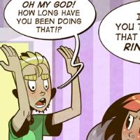 Help! My shirt is a cucumber!