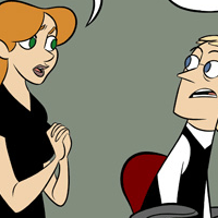 I have a confession...I'm a cartoon character.