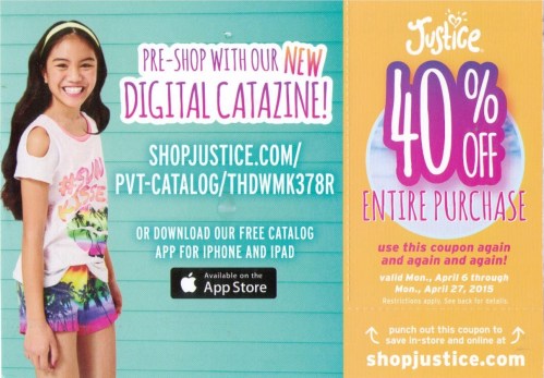 justice catazine ad