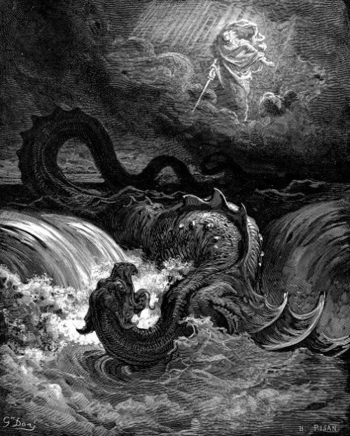 "Destruction of Leviathan," Gustave Doré.