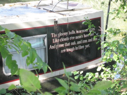 8 Oxford - canal boat