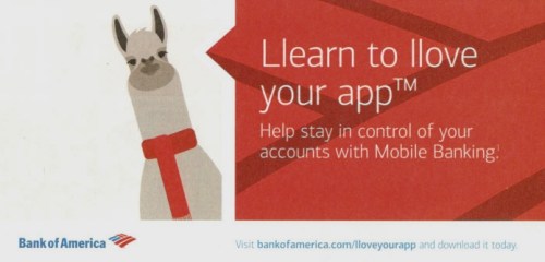 llama bank of america
